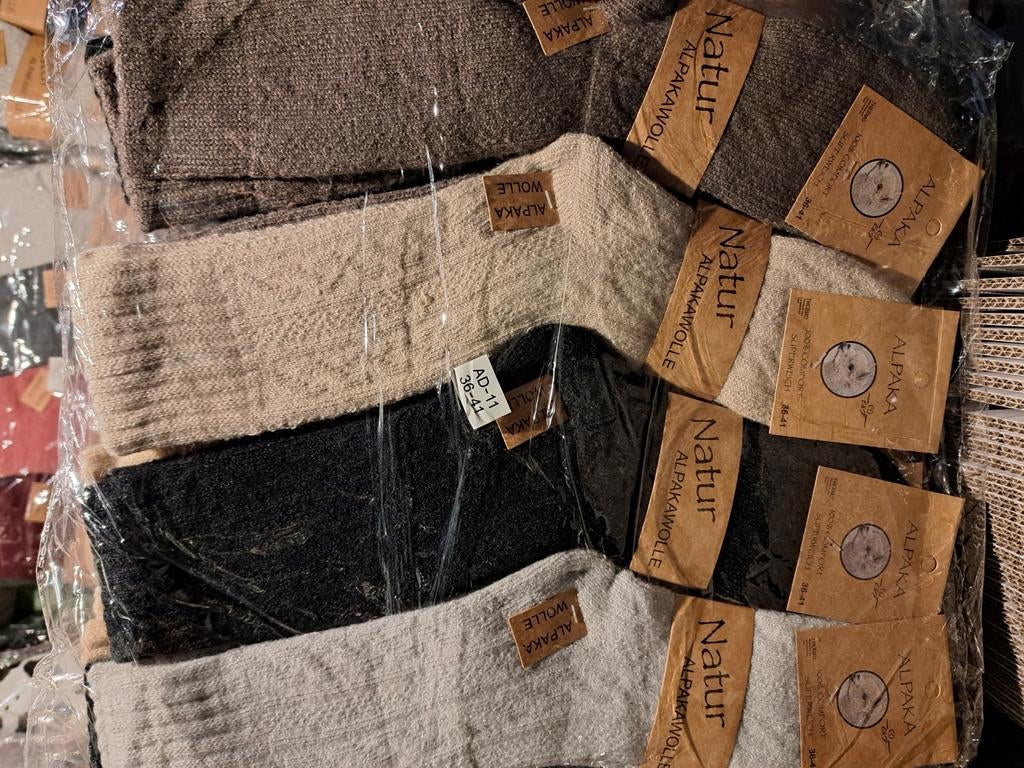 Alpaca sokken diversen soorten, kleuren en maten., Kleding | Dames, Sokken en Kousen, Sokken en Kniesokken, Overige kleuren, Nieuw