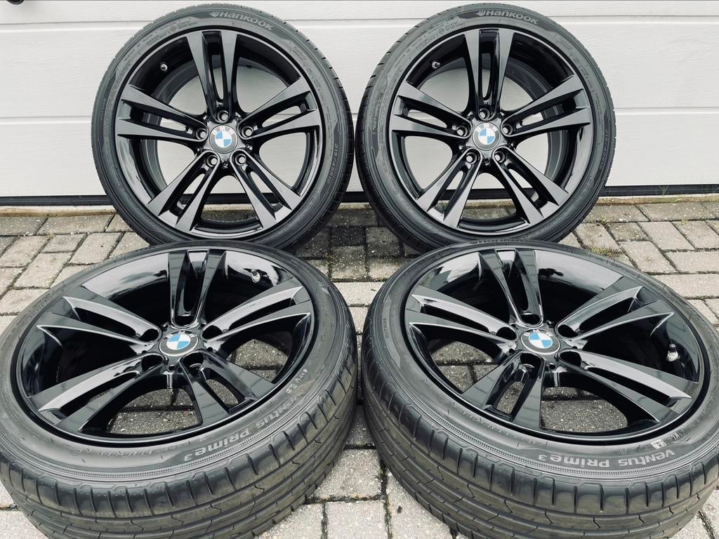 18 Inch Zwarte Originele BMW Velgen 215/45/18 5x120 !!!, 18 inch, 215 mm, Banden en Velgen, Ophalen of Verzenden