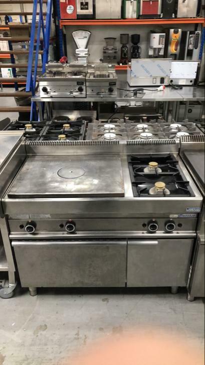 Professionele Horeca Gasfornuizen, Zakelijke goederen, Horeca | Keukenapparatuur, Ophalen of Verzenden, Gebruikt, Fornuis, Frituur en Grillen