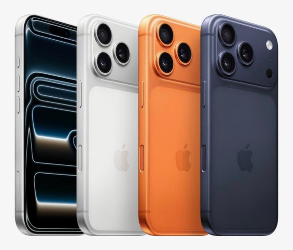Iphone 17 Pro 256Gb 3Kleur Silver Blauw oranje    Grseald, 256 GB, Nieuw, Ophalen of Verzenden, Zonder simlock