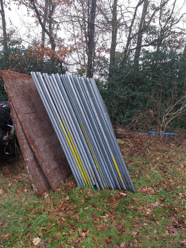 Bouwhekken, Tuin en Terras, Ophalen, Gebruikt