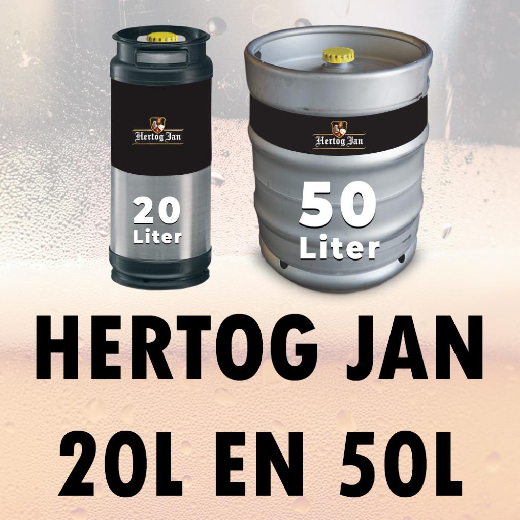 FUSTEN Hertog Jan - 20L á €55 en 50L á €115,-, Ophalen, Overige typen