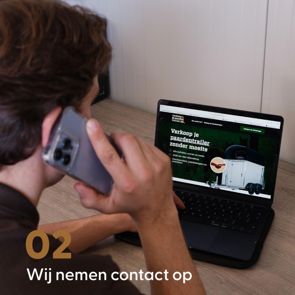 Wij kopen alle paardentrailers!! 0647922308, Ophalen, Gebruikt, Overige materialen, Overige typen