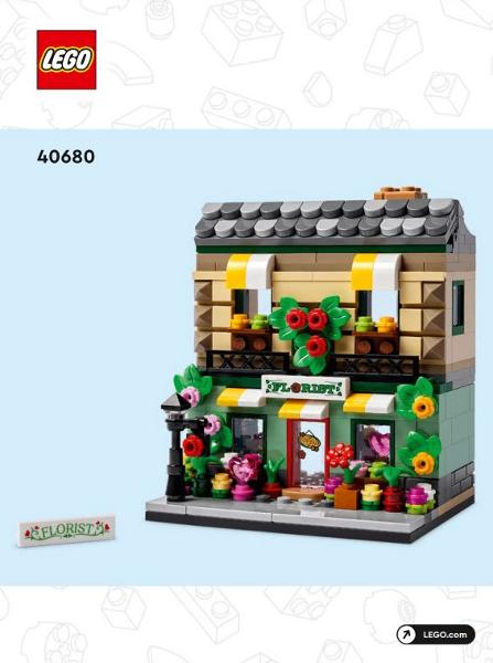 Lego |GWP | Bloemenwinkel| 40680, Lego, Lego, Nieuw, https://legohouse.com/en-gb/info/contact-us/