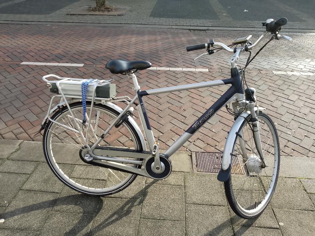 Cross E Trendy City h53 elektrische herenfiets, Gebruikt, -, -, Versnellingen