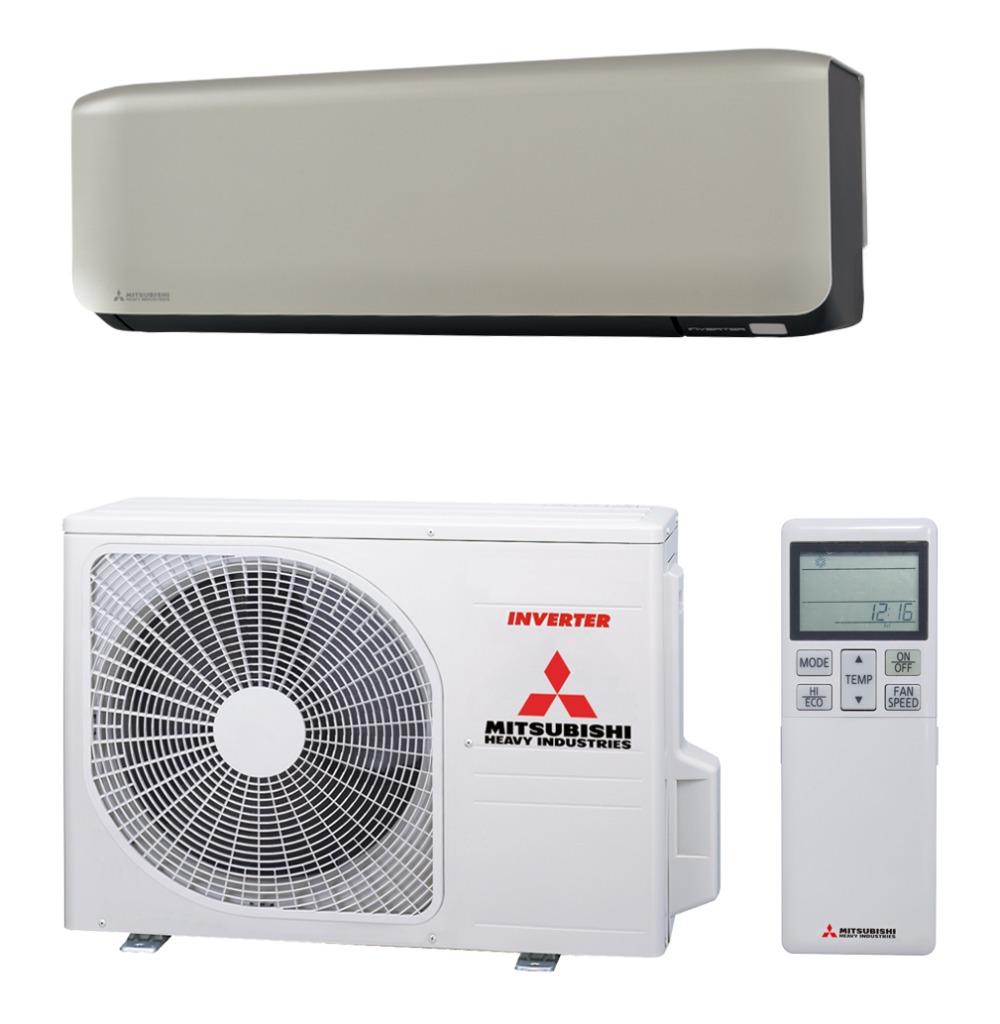 Mitsubishi SRK20ZS-WF airco warmtepomp incl. installatie, Koelen en Ontvochtigen, Timer, Nieuw, 3 snelheden of meer