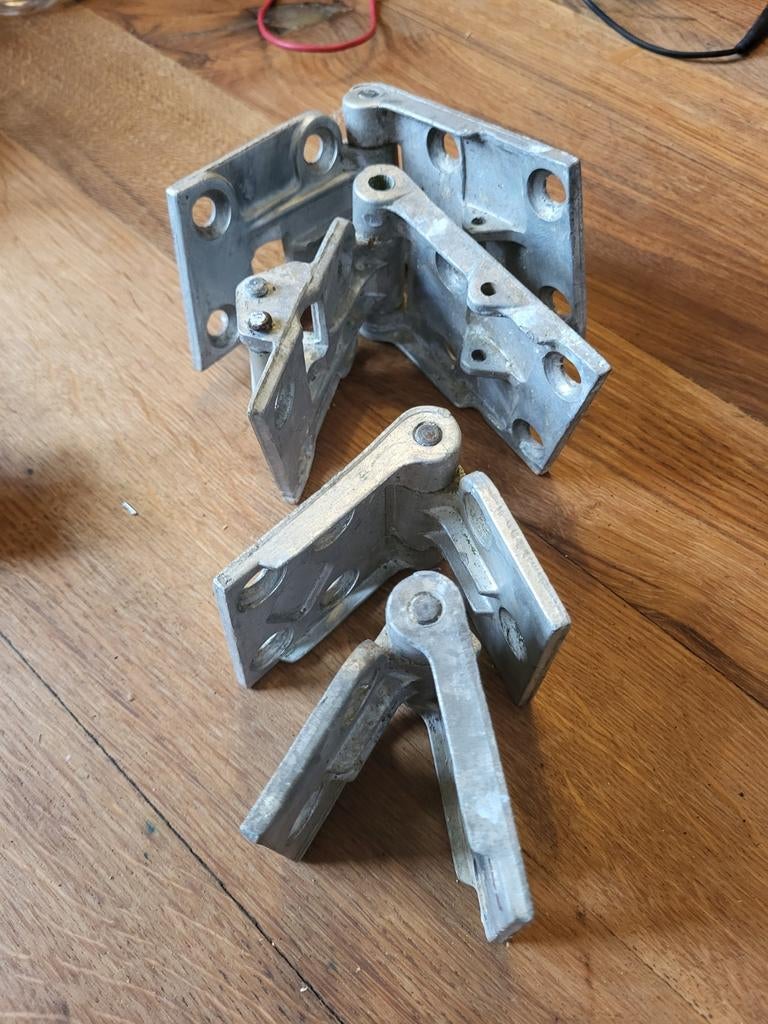 VW karmann Ghia deur scharnieren set, Auto-onderdelen, Ophalen of Verzenden, Deur