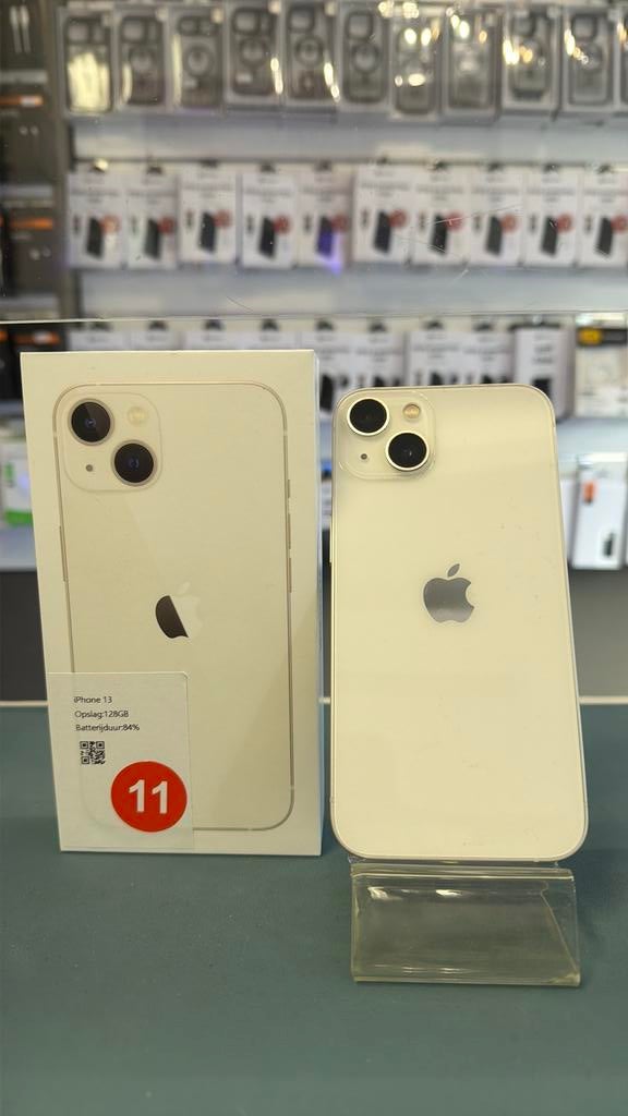 iPhone 13 starlight 128GB (11), Apple, Wit, IPhone 13, Ophalen of Verzenden