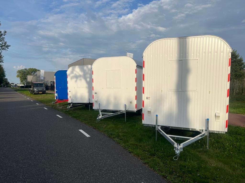 NIEUWE Schaftwagen pipowagen bouwkeet Schaftkeet, Ophalen, Nieuw