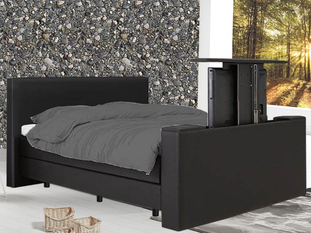 DEAL! Boxspring met tv lift tot 55 inch! - Nu € 2199,00, Huis en Inrichting, Slaapkamer | Bedden, Ophalen of Verzenden, Nieuw
