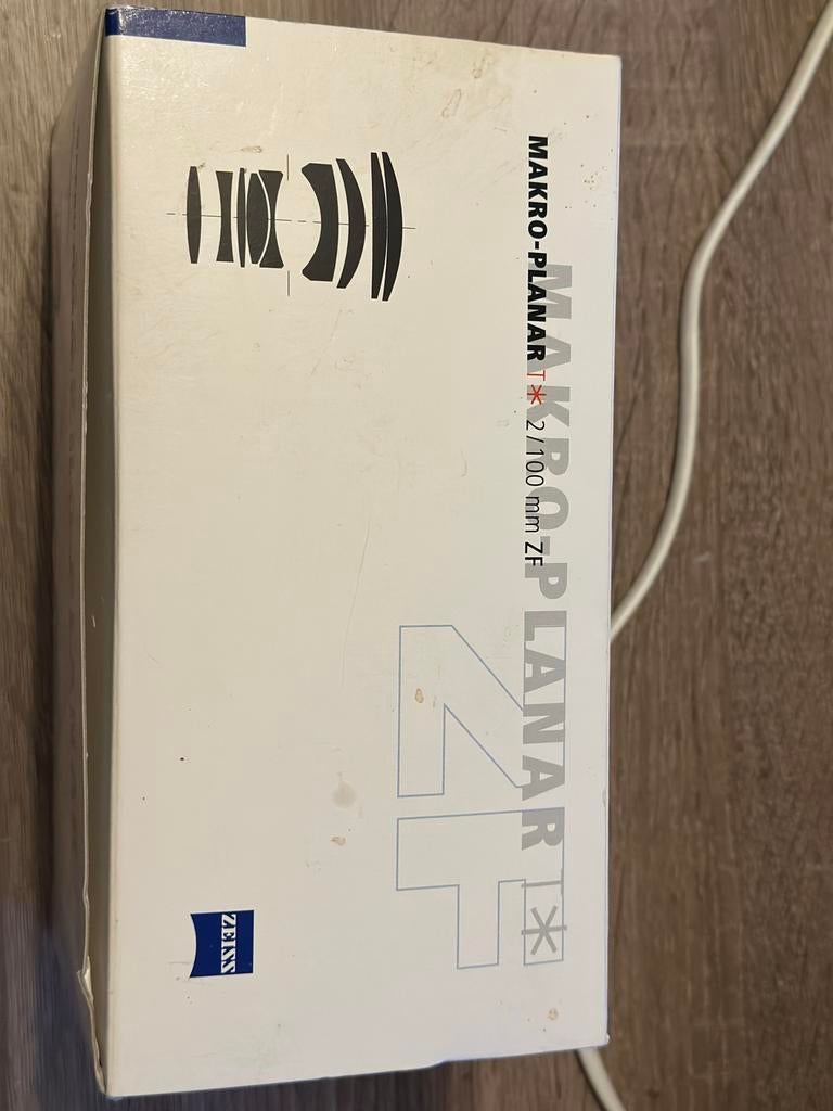 Carl zeiss planar makro 100mm f.2 ZF voor Nikon, Ophalen of Verzenden, Zo goed als nieuw