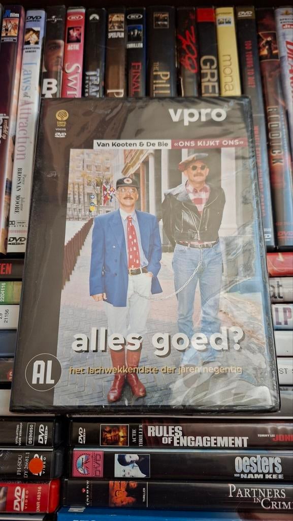 Alles goed? Van kooten & de bie nieuw gesealed dvd, Alle leeftijden, Ophalen of Verzenden, Zo goed als nieuw, Stand-up of Theatershow