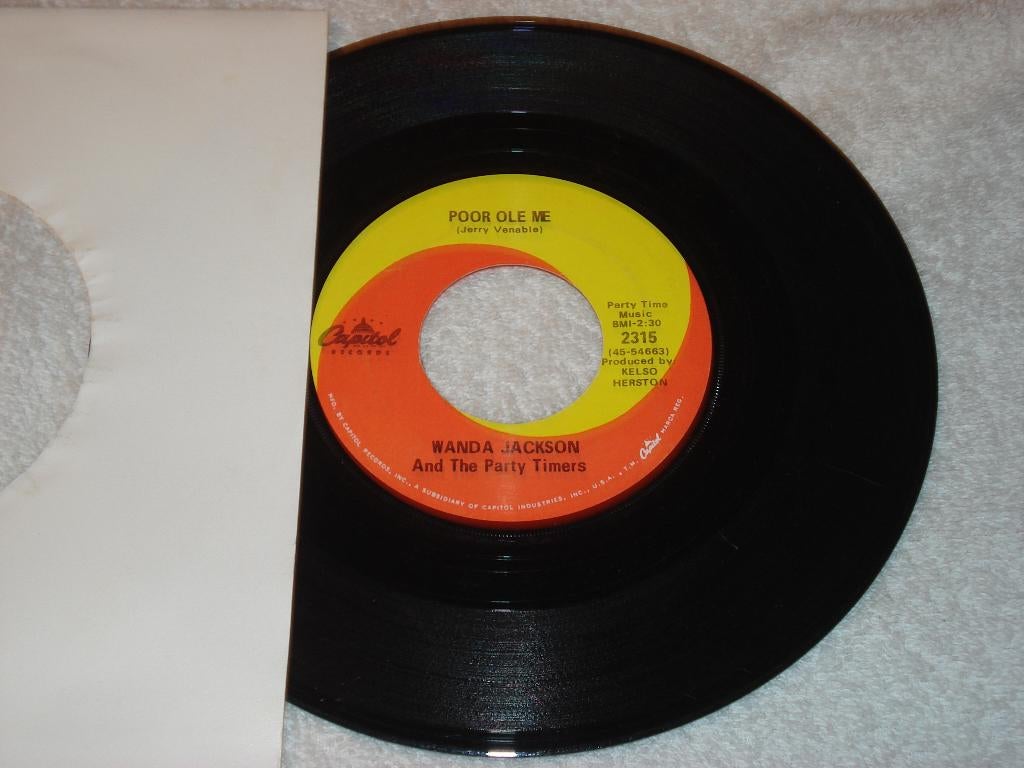 Wanda Jackson  poor Ole Me   Usa     Orgineel, Ophalen of Verzenden, Zo goed als nieuw, Country en Western