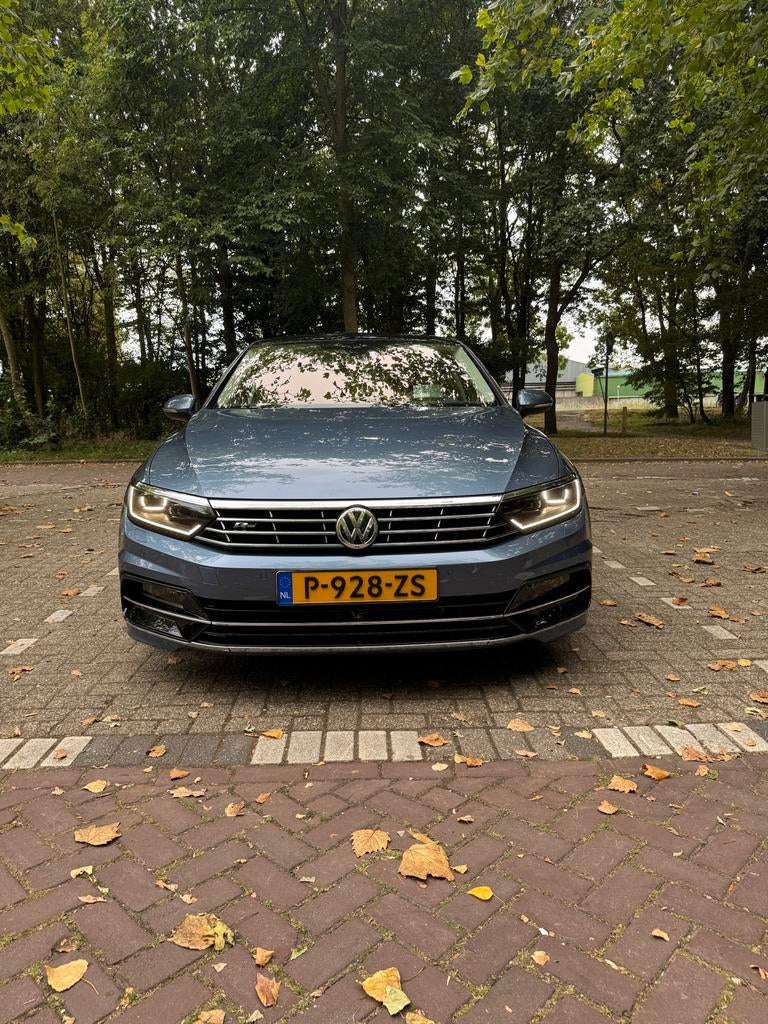 Volkswagen Passat 2.0 TSI 221PK BMT 6-DSG 2016 Blauw, Auto's, Volkswagen, Zwart, 4 cilinders, Blauw, Particulier