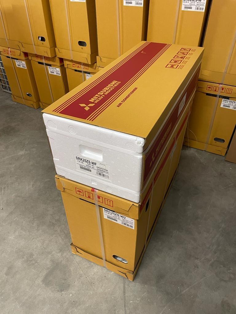 Mitsubishi Heavy Industries SRK25 ZS-WF SRC25 ZS-W met WiFi, Koelen en Ontvochtigen, Timer, Nieuw, 3 snelheden of meer