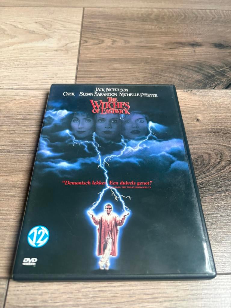 The Witches of Eastwick met Jack Nicholson, Alle leeftijden, Ophalen of Verzenden, Zo goed als nieuw