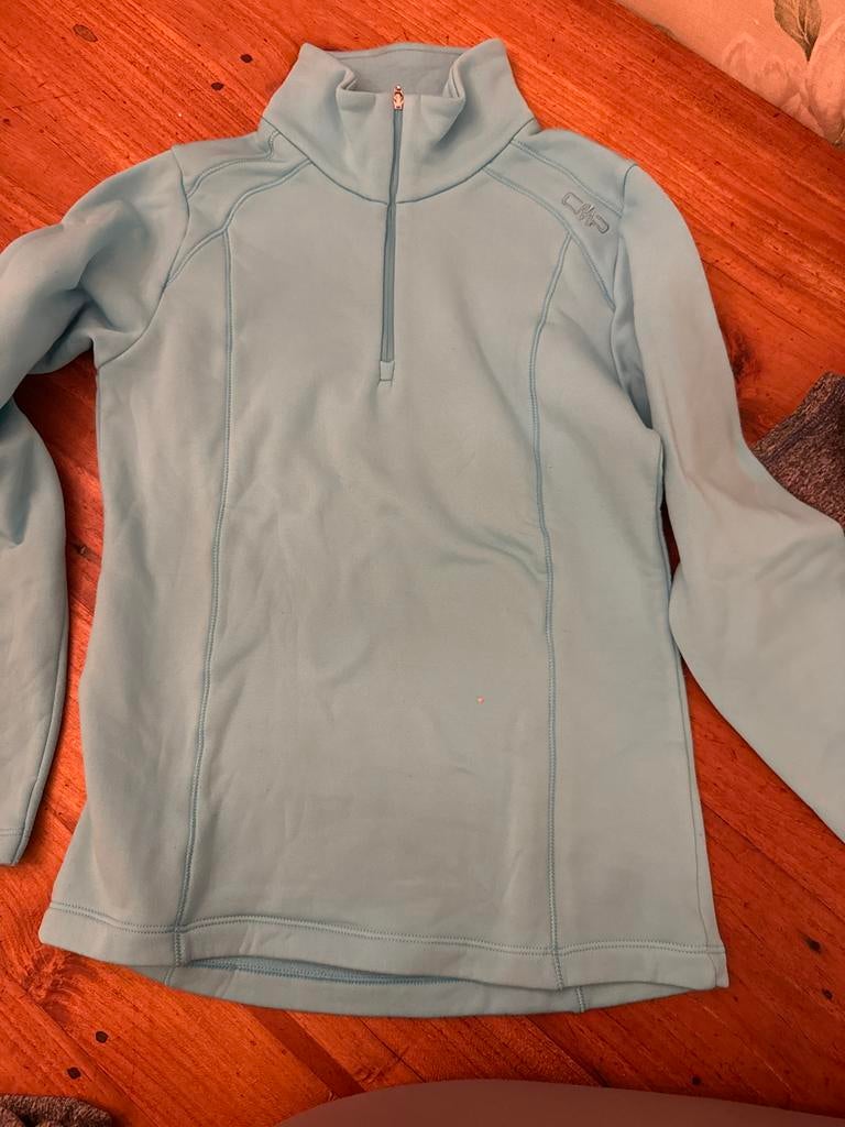 CMP 164 Lichtblauwe Trui Maat 164, Ophalen of Verzenden, Zo goed als nieuw, Jongen of Meisje, Sport- of Zwemkleding