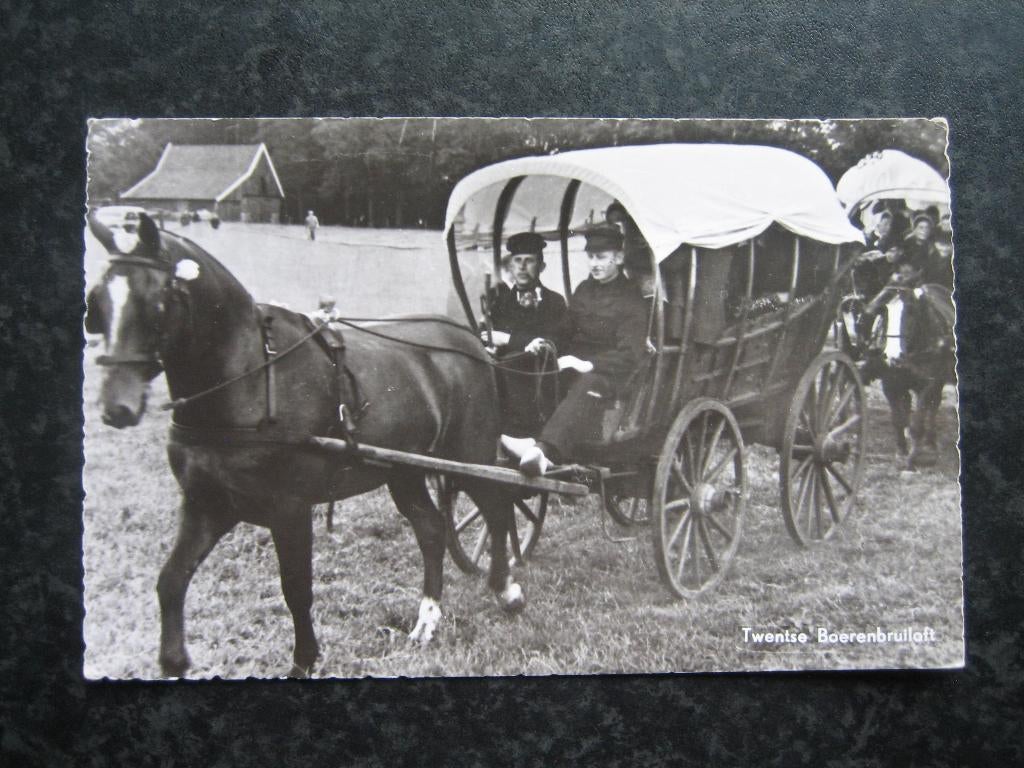 TWENTE Boeren bruiloft B  1966, Ophalen of Verzenden, 1960 tot 1980, Overijssel