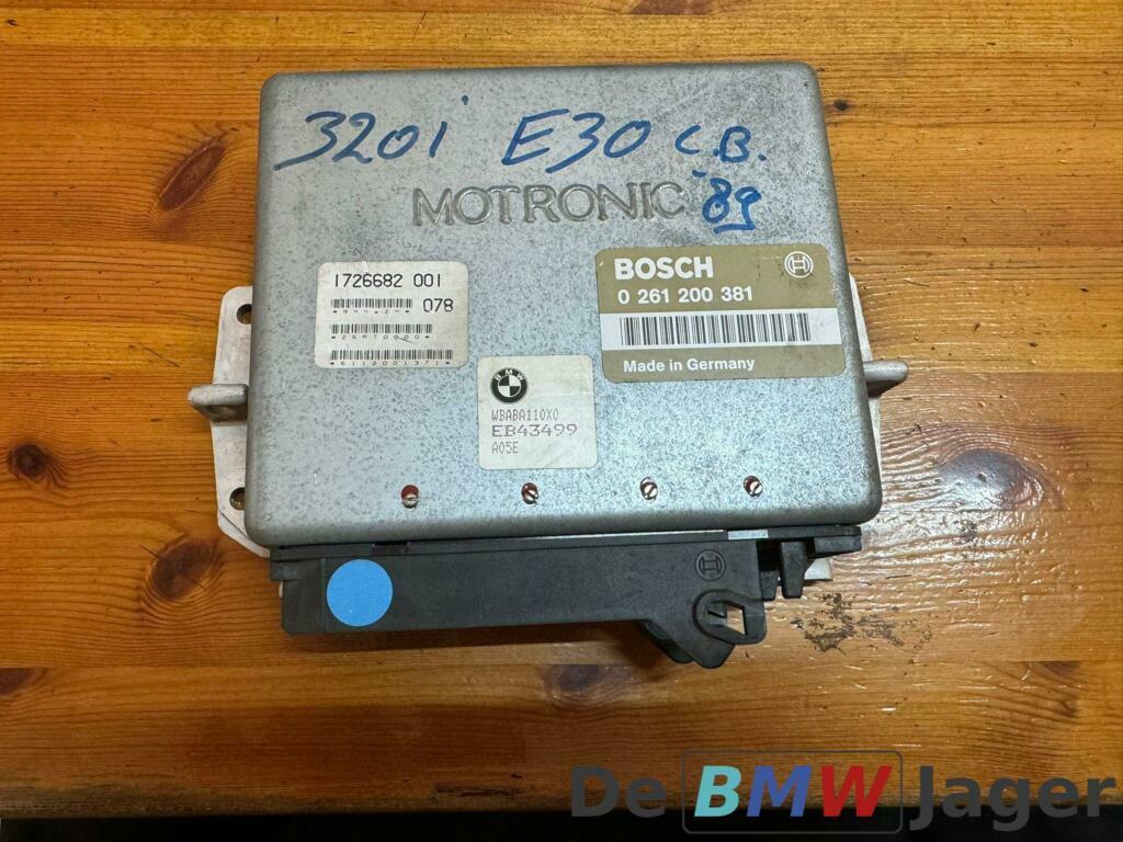 DME module motronic BMW 3-serie E30 5-serie E28 E34 1726682, Gebruikt, Ophalen of Verzenden, BMW