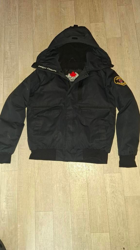 Zavetti canada jas maat S, Zwart, Ophalen of Verzenden, Zo goed als nieuw, Zavetti canada