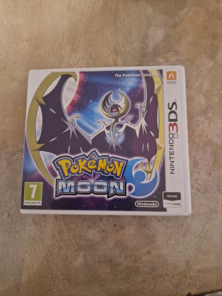 Pokemon moon, 1 speler, Zo goed als nieuw, Vanaf 7 jaar, Ophalen