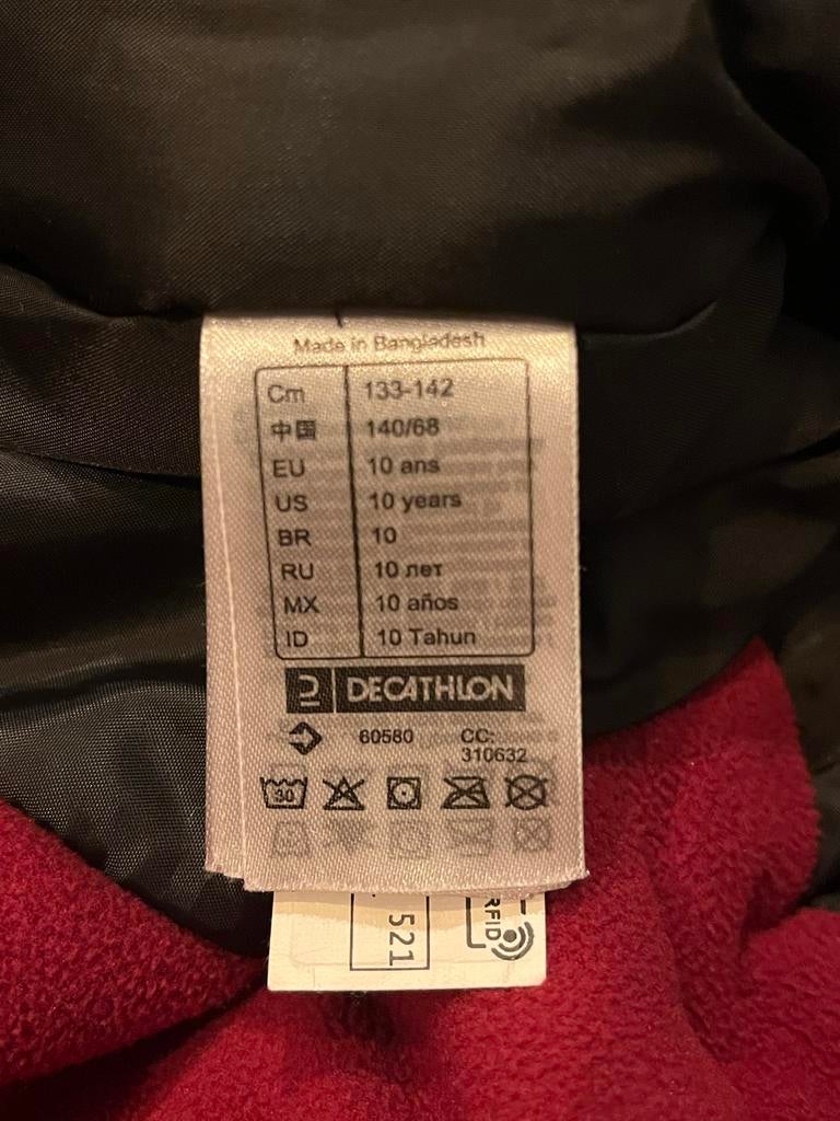 Decathlon Ski Pak - Maat 132-140, Ophalen, Zo goed als nieuw, Jongen of Meisje, Setje