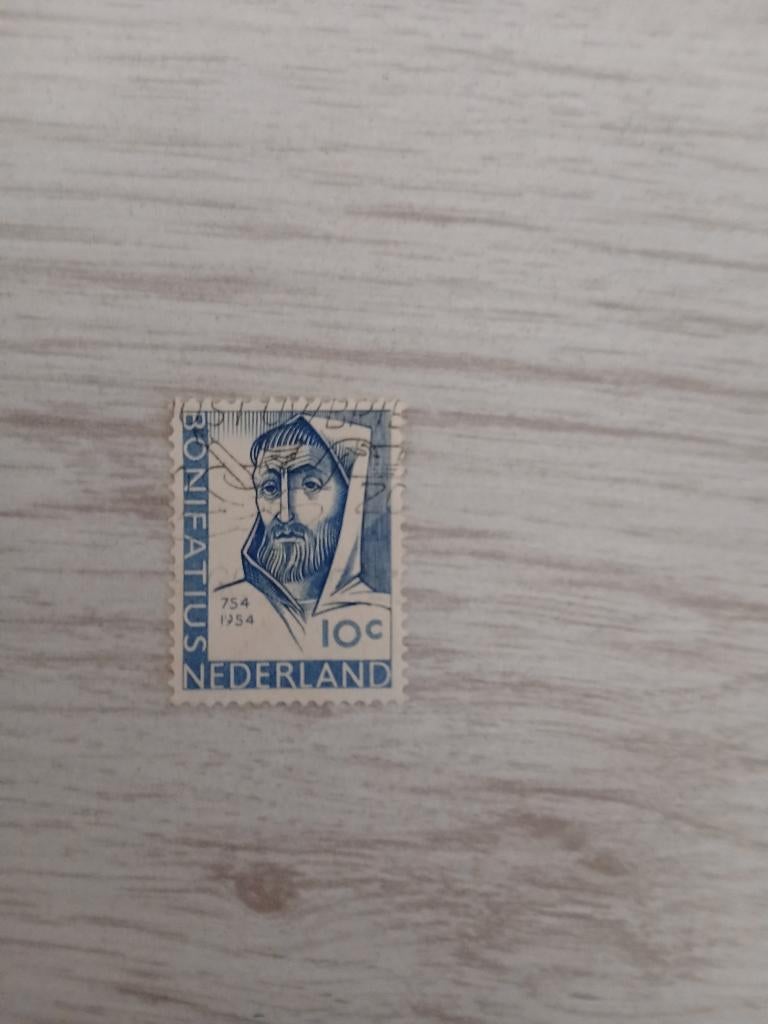 Bonifatius   1954  gest, Postzegels en Munten, Postzegels | Nederland, Ophalen of Verzenden