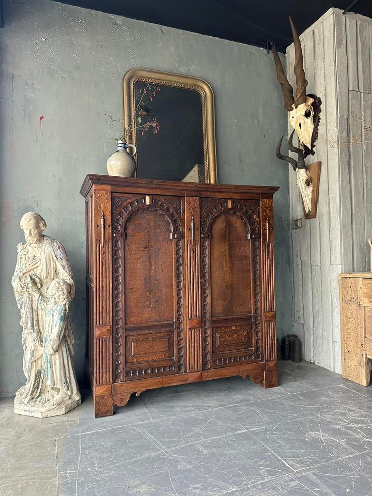 "HENDRICKX " Hollandse Toogkast Unieke Kleine Uitvoering., Ophalen