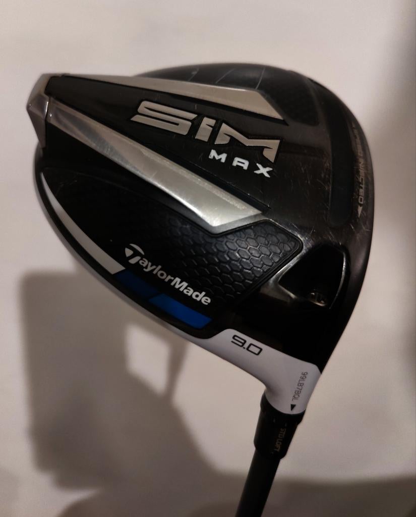 Taylormade Sim Max Driver - Hzrdus Smoke Green Shaft, Ophalen of Verzenden, Zo goed als nieuw, Club, Overige merken