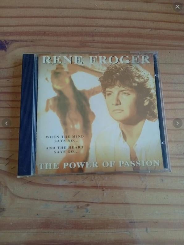 Cd Rene Froger the power of passion, Ophalen of Verzenden, Zo goed als nieuw