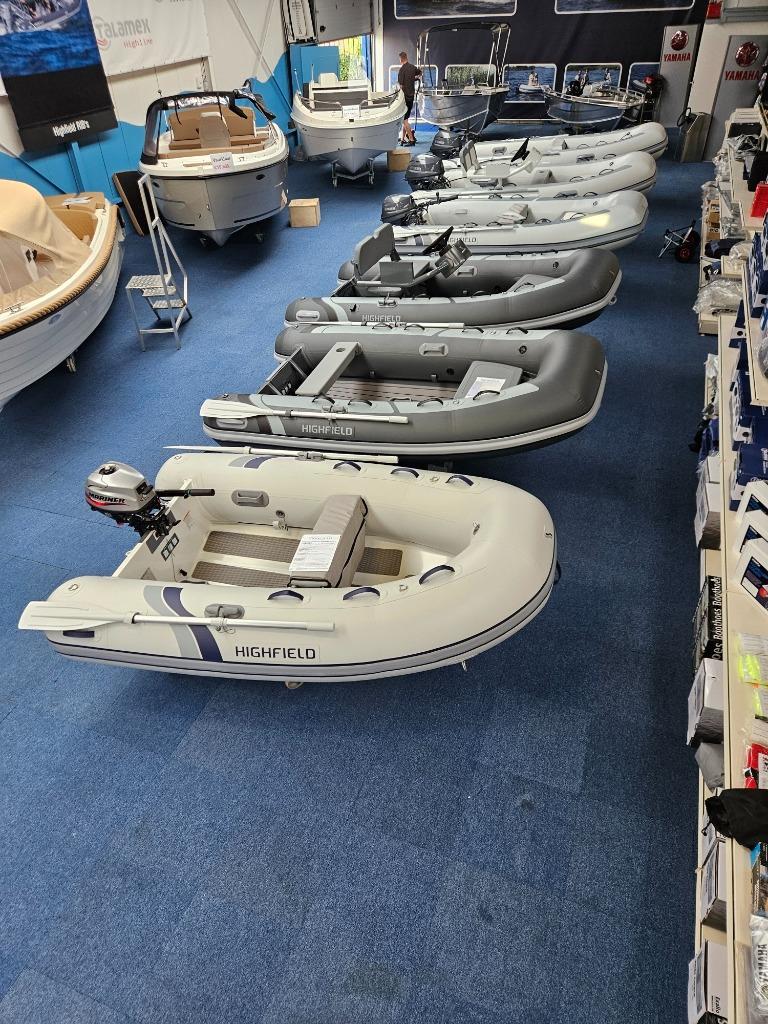 Highfield Ribs Rutgers Recreatie, Ophalen, Nieuw, Benzine, Aluminium