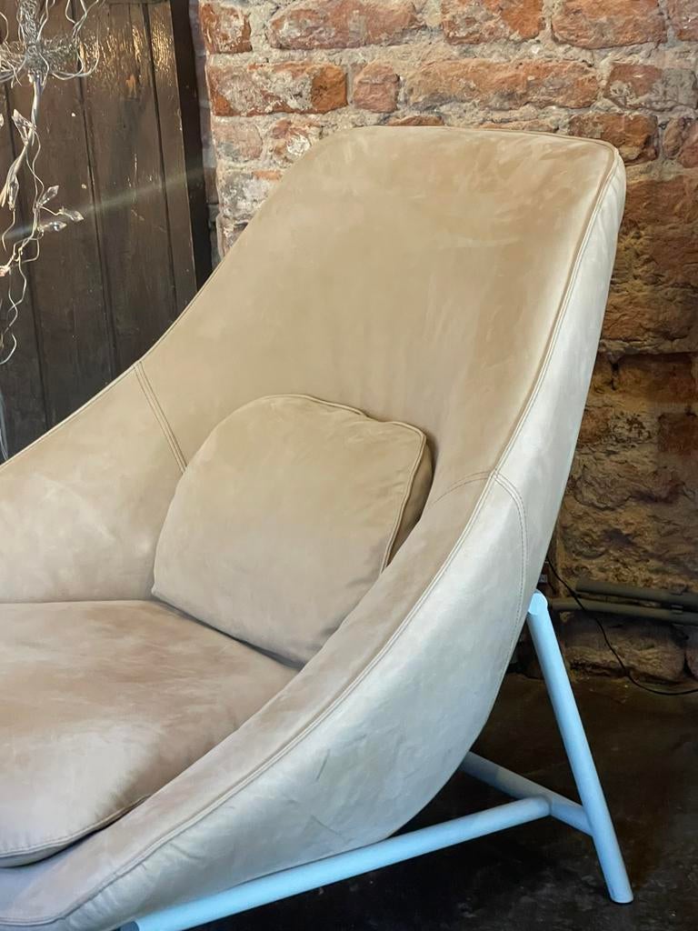 Pode by Leolux Tresto fauteuil nieuw, Huis en Inrichting, Fauteuils, Ophalen, Nieuw, 75 tot 100 cm, Leer