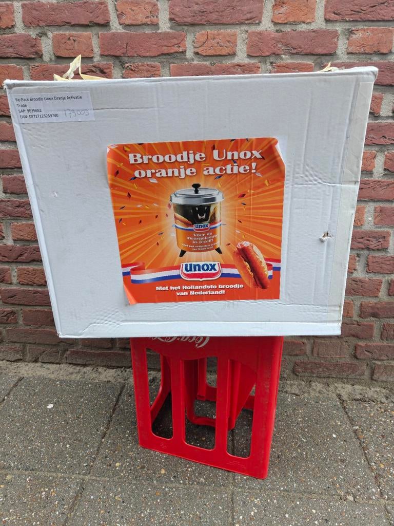 Unox Hotpot - Oranje Actie!, Ophalen of Verzenden, Nieuw, Elektrisch