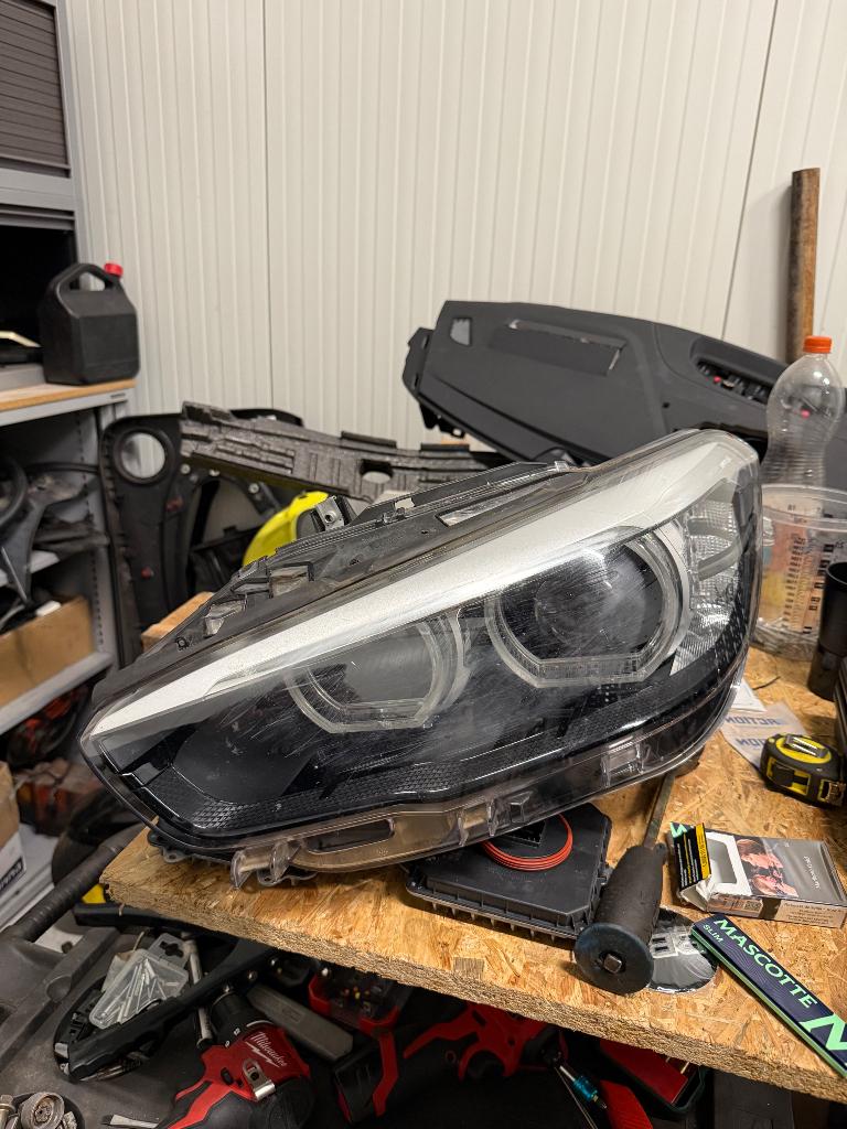 Koplamp BMW 1 Serie F20 LCI BLACKLINE  LED LINKS, Ophalen, Gebruikt, BMW