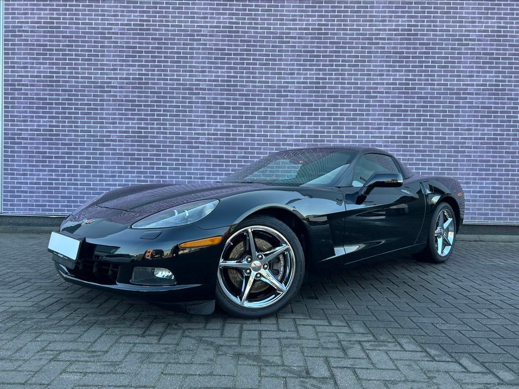 Chevrolet Corvette | Automaat | Cabrio dak | Head up, Auto's, Chevrolet, Automaat, Euro 5, Zwart, Cabriolet