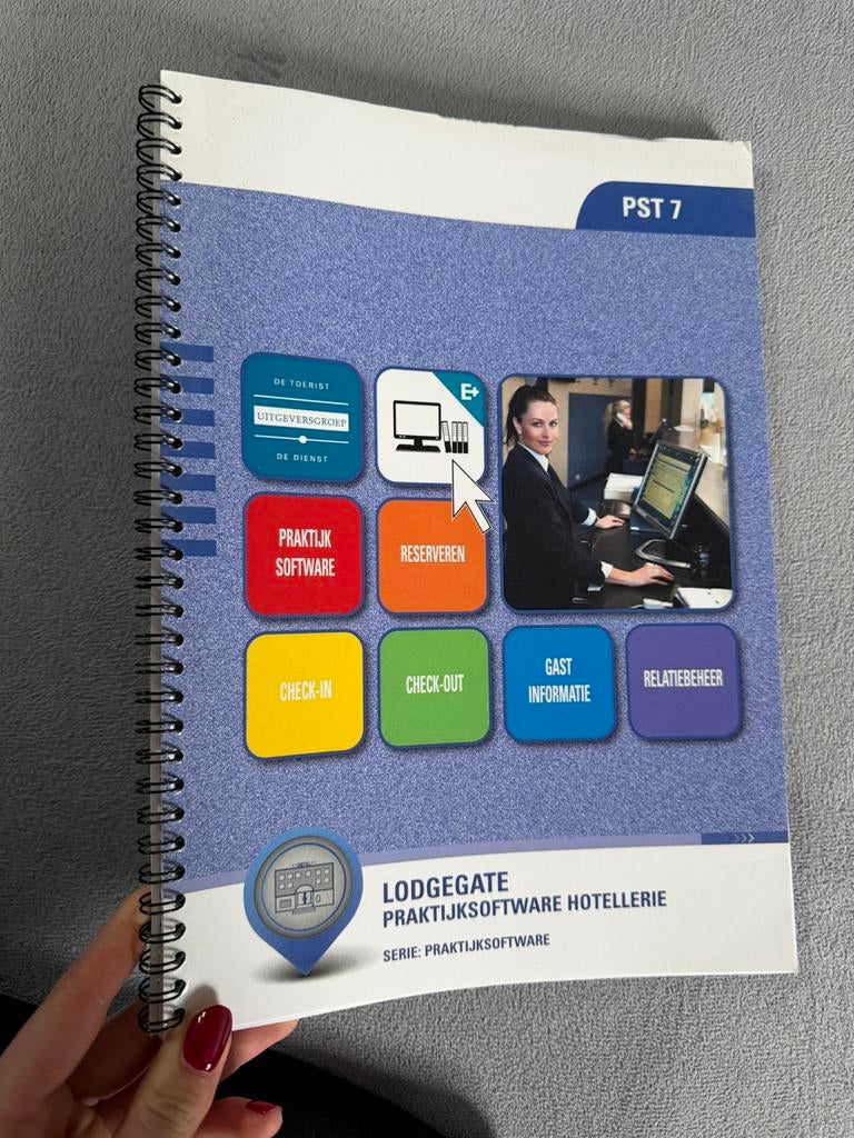 Lodgegate praktijksoftware hotellerie PST 7 - M. van Woerkom, M. van Woerkom; S. Yildirim, Ophalen of Verzenden, Zo goed als nieuw