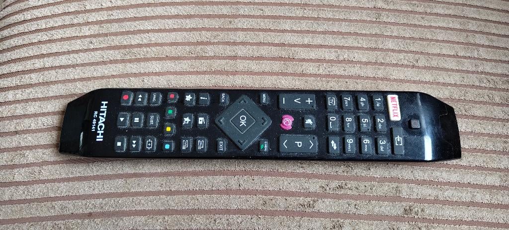 afstandsbediening Hitachi, Ophalen of Verzenden, Gebruikt, Origineel, Tv