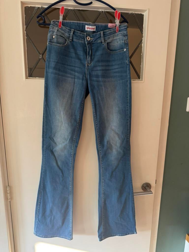Flared jeans Vingino maat 176, Ophalen of Verzenden, Zo goed als nieuw, Meisje, Broek
