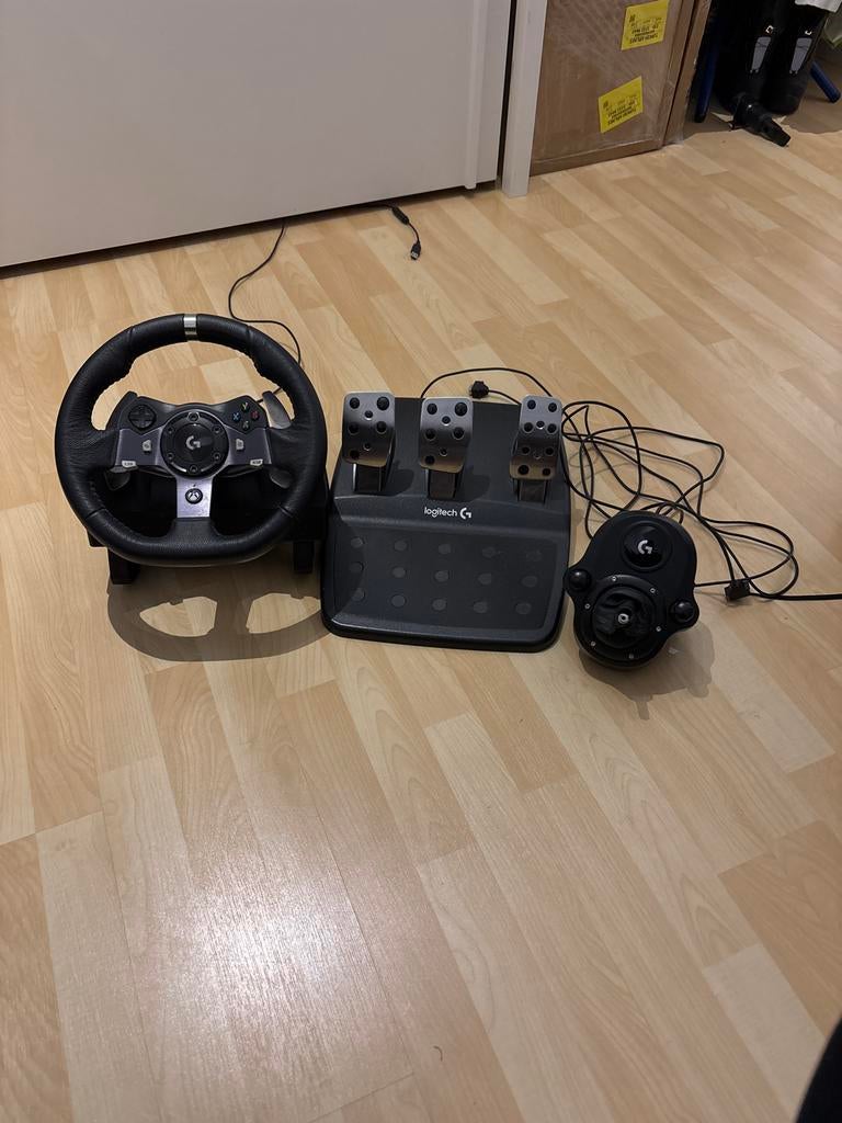 Logitech G920 Racestuur + Shifter - Xbox & PC, Ophalen of Verzenden, Gebruikt