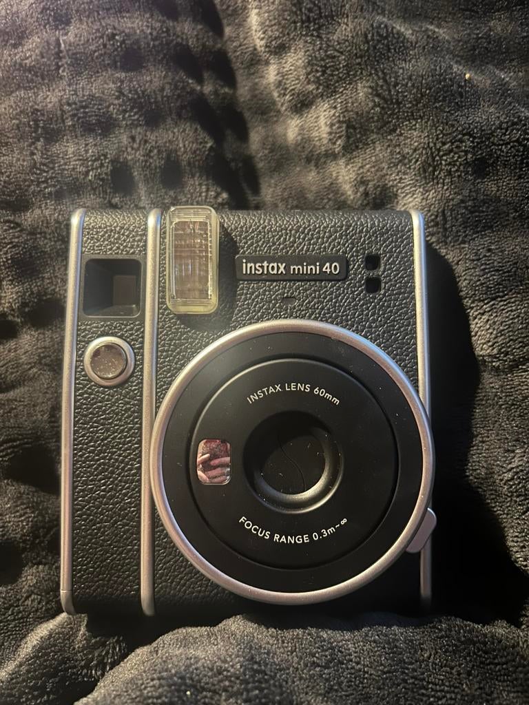 Fujifilm Instax Mini 40 + Instax Hoes + 20 Foto's, Compact, Nieuw, Ophalen of Verzenden, Fuji