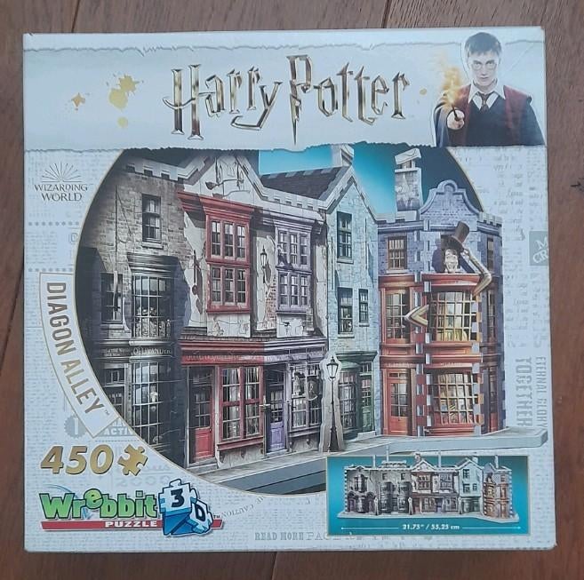 3D Puzzel: Diagon Alley, Wizarding World of Harry Potter, Verzamelen, Harry Potter, Ophalen of Verzenden, Nieuw