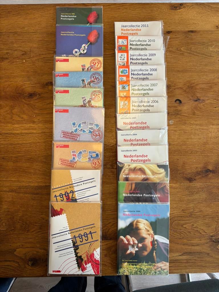 Jaarcollecties 1991 t/m 2011. Nieuw in verpakking, Ophalen of Verzenden, Na 1940, Postfris