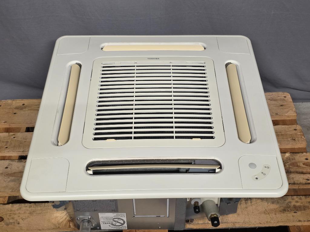 Toshiba plafond cassette airco warmtepomp inverter 5 kW, Koelen en Ontvochtigen, Verzenden, Timer, 3 snelheden of meer