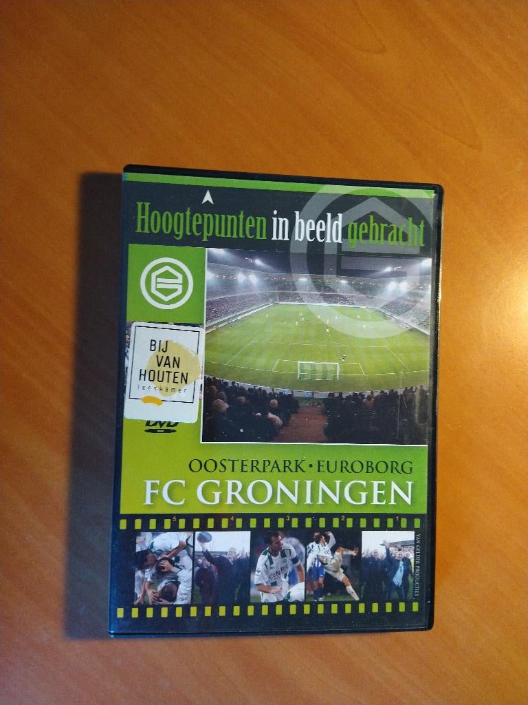 DVD FC Groningen. Oosterpark. Euroborg, Voetbal, Alle leeftijden, Ophalen of Verzenden, Zo goed als nieuw