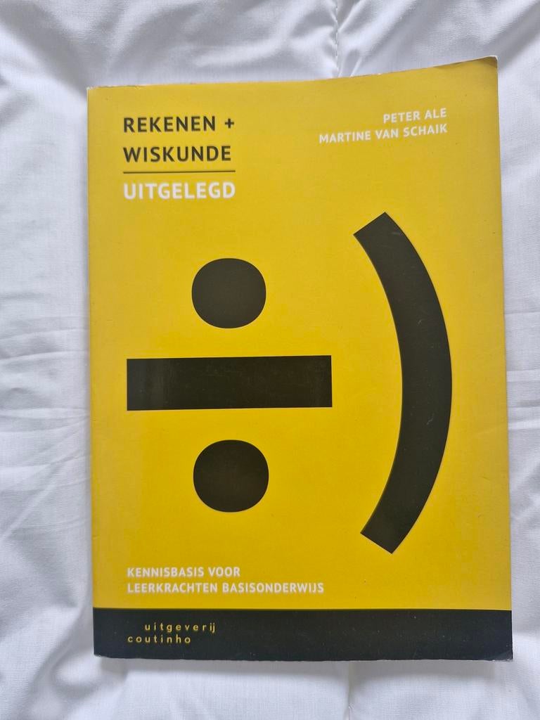 Rekenen en wiskunde uitgelegd, Boeken, Studieboeken en Cursussen, Ophalen of Verzenden, Beta, Nieuw, HBO
