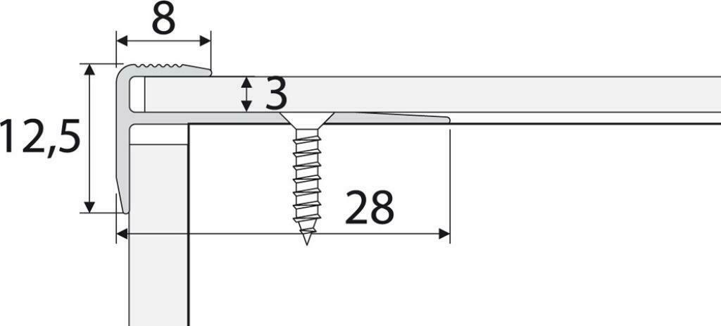 Trapkantprofielen voor de renovatie met pvc vlooren tot 3mm, Ophalen, Nieuw, Overige materialen, Overige typen