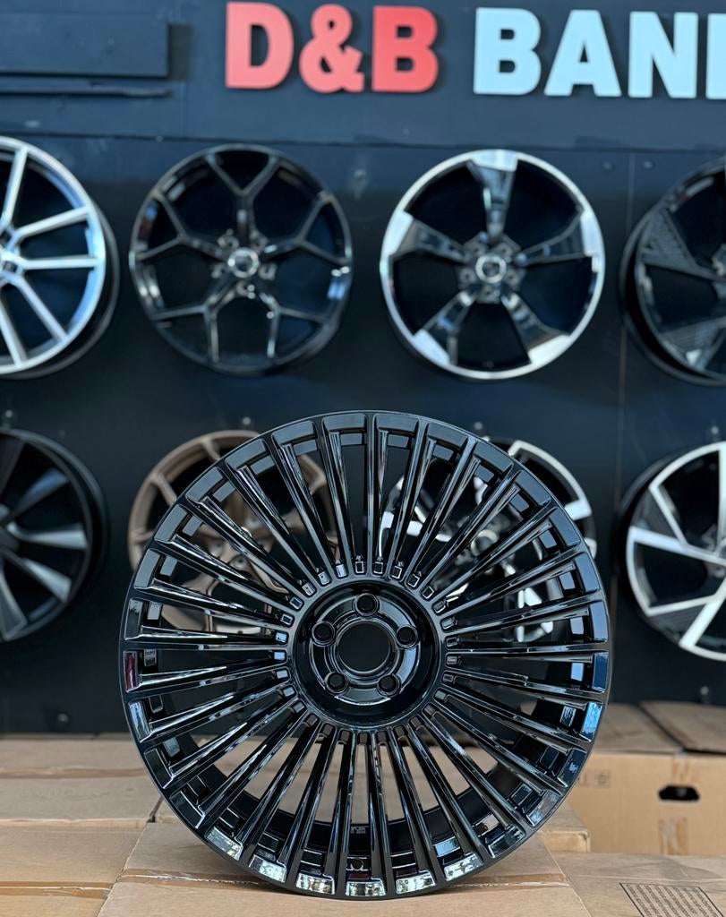 22 inch velgen night edtion 5x112 Mercedes Gle coupe gls, Auto-onderdelen, Banden en Velgen, Velg(en), 285 mm, Nieuw, Overige maten