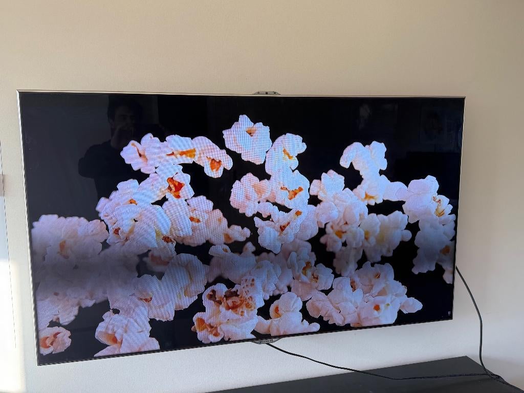 Samsung 55” Smart TV + Premium Vogel’s Wall Mount, Ophalen, Zo goed als nieuw