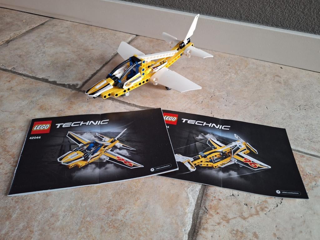 Lego Technic Display Team Jet 42044, Kinderen en Baby's, Speelgoed | Duplo en Lego, Zo goed als nieuw, Lego, Complete set, Ophalen of Verzenden