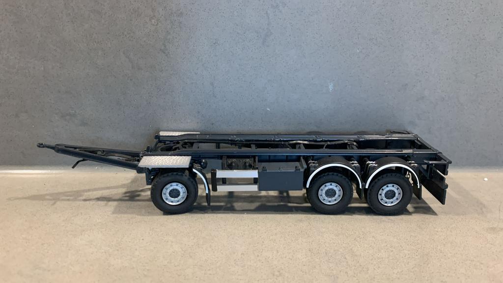 Tekno haakarm container aanhanger, Hobby en Vrije tijd, Ophalen of Verzenden, Zo goed als nieuw, Bus of Vrachtwagen, Tekno